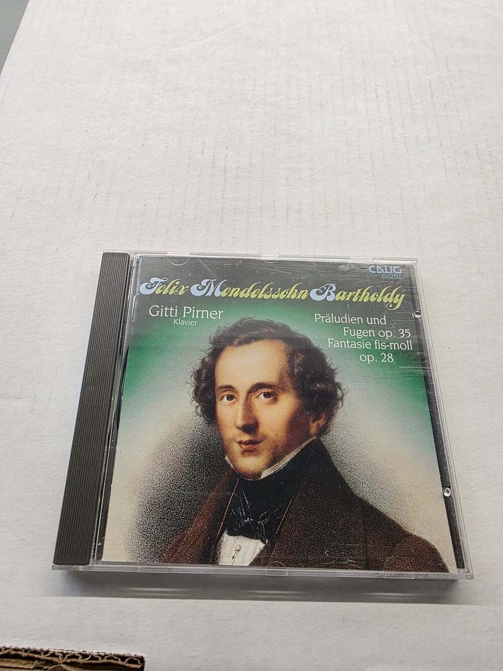 Mendelssohn Bartholdy – Präludien Fugen op. 35 CD 1986 Classical CALIG